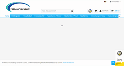 Desktop Screenshot of friseurversand.com